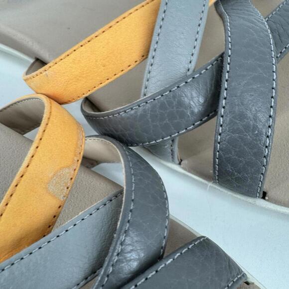 Vionic Sandals 10 dava slip on woven flat beach comfort summer spring colorful - Picture 5 of 9